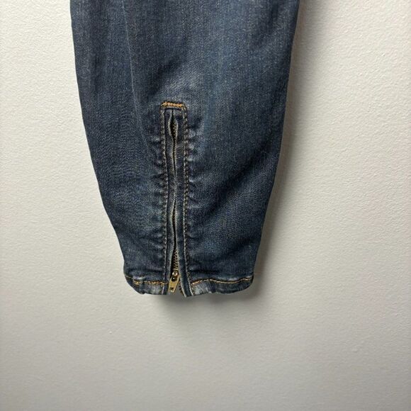 Kut From the Kloth Skinny Jeans with Zippers on the Ankles Size 10 - Picture 7 of 10